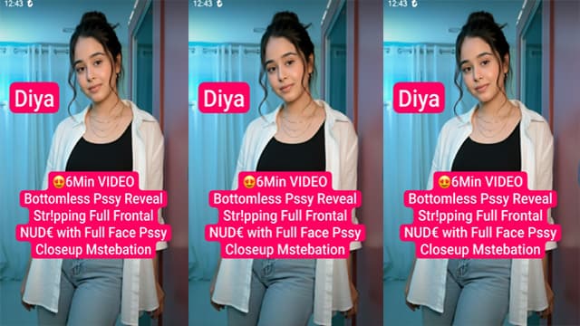 Model Diya Frontal Nude Pssy Closeup Mstrbation Viral Watch 2026