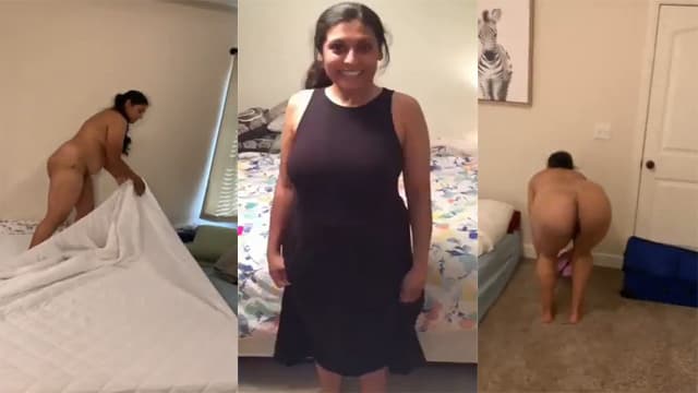 Desi Milf Nude Captured – Giving Blowjob & Fucking Video