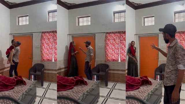 Desi Rajasthani Wife – Friend Affair Pound MMS