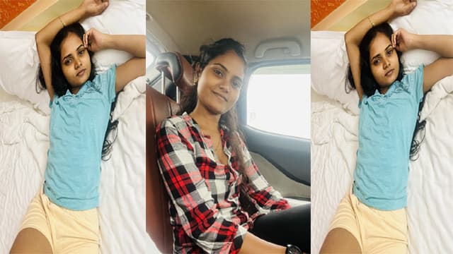 Tamil Sexy Makeup Artist Girl Teasing Pussy Closeup Video