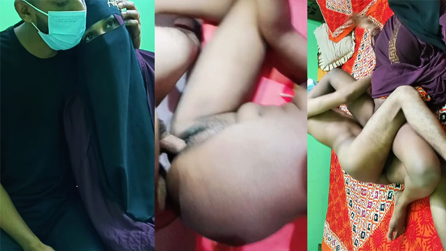Horny Desi Boorkha Girl Hard Fuck Lover Hotel MMS
