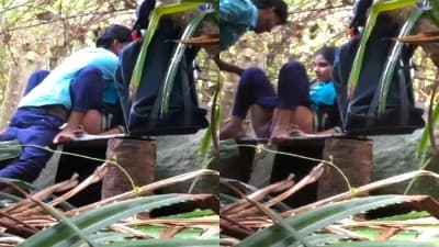 College Couple Quick – Outdoor Fucking Watch