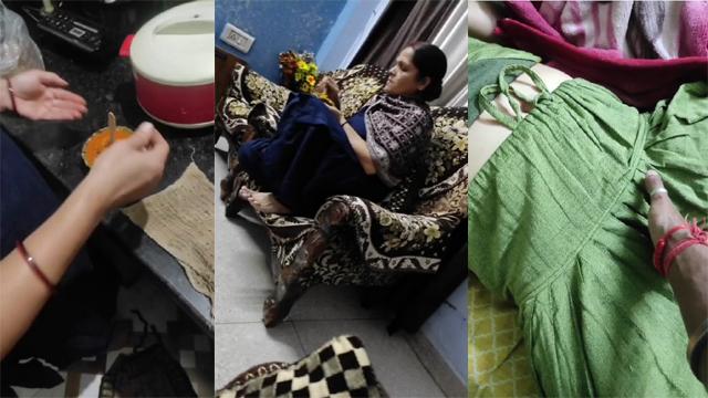 Telugu Son Groping his mom’s boobs while she is sleeping