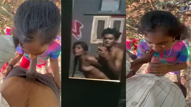 Tamil Teen Brother & Sister Outdoor Dick Fucking MMS