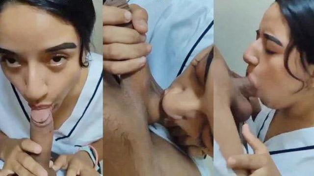 Horny Nurse Girl Sucking And Riding Hard Fuck
