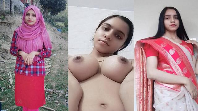 Hijabi Bangla Girl Perky Boobs Naked Viral