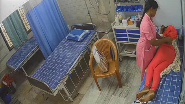 Tamil Aunty Clinic Room Hard Inject Big Ass CCTV
