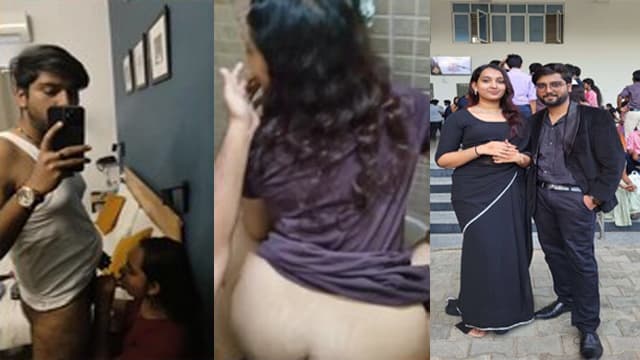 Sexy Indian Horny Gf Blowjob And Doggy Style Hard Fucking Mms