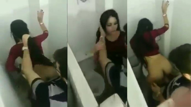 Sexy College Girl Sex By College Toilet Video