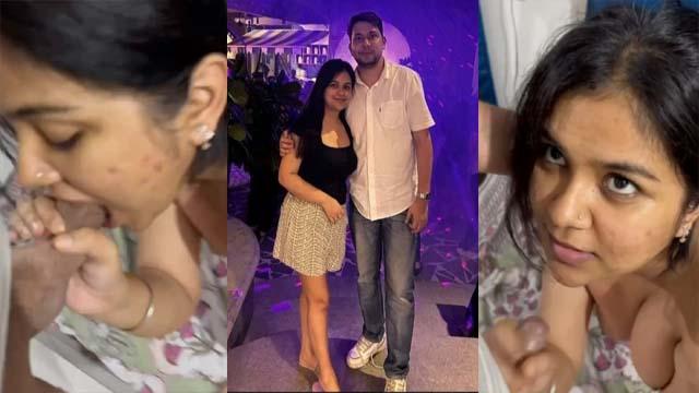 Hot Gujarati Thick Wife Deep Sucking After Long Separation